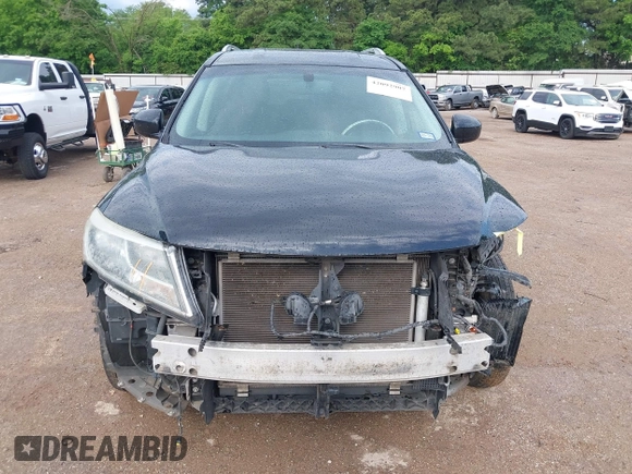 2015 Nissan Pathfinder SL with VIN 5N1AR2MM7FC656931, listed as a IAAI auction lot 42092907 with 156,529 mi miles and . Bid and sale history available at DreamBid. Image 6.
