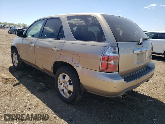 2006 Acura MDX with VIN 2HNYD18256H510183, listed as a Copart auction lot 43078941 with 0 mi miles and Salvage Title. Bid and sale history available at carsss.com. Image 3.