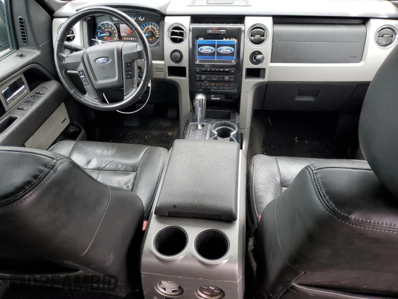 2011 Ford F-150 XL with VIN 1FTFW1EF2BFA54198, listed as a Copart auction lot 61157805 with 121,657 mi miles and Salvage title. Bid and sale history available at DreamBid. Image 8.