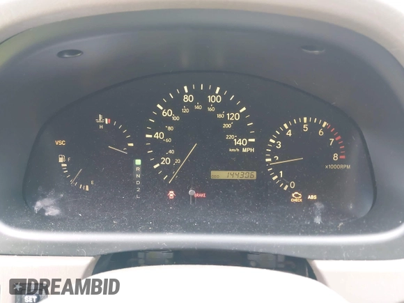 2001 Lexus RX 300 with VIN JTJHF10U310224517, listed as a IAAI auction lot 42201571 with 144,306 mi miles. Bid and sale history available at carsss.com. Image 7.