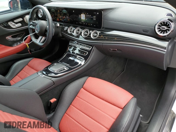 2022 Mercedes-Benz E 450 with VIN W1K1J5JB6NF173708, listed as a Copart auction lot 55714954 with 17,039 mi miles and . Bid and sale history available at DreamBid. Image 8.