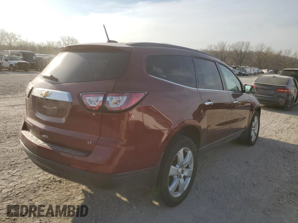 2017 Chevrolet Traverse LT with VIN 1GNKVGKDXHJ111350, listed as a Copart auction lot 50729445 with 95,064 mi miles and Salvage Title. Bid and sale history available at DreamBid. Image 3.
