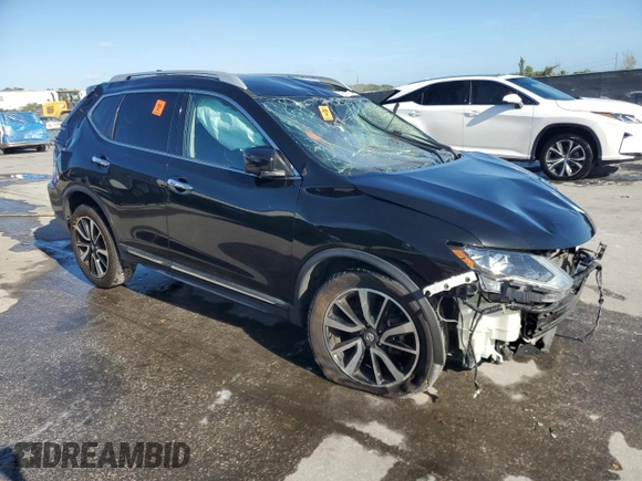 2019 Nissan Rogue SV with VIN 5N1AT2MT3KC740148, listed as a Copart auction lot 51811325 with Not Provided miles and Non Repairable. Bid and sale history available at DreamBid. Image 4.