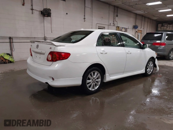 2010 Toyota Corolla with VIN 2T1BU4EEXAC448424, listed as a IAAI auction lot 41892816 with 158,538 mi miles. Bid and sale history available at carsss.com. Image 4.