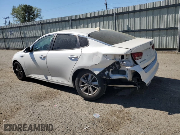 2018 Kia Optima LX with VIN KNAGT4L32J5213844, listed as a Copart auction lot 49919525 with 108,643 mi miles and Clean Title. Bid and sale history available at carsss.com. Image 2.