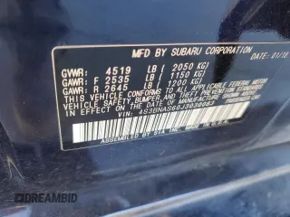 2018 Subaru Legacy Special Sports with VIN 4S3BNAS60J3030083, listed as a Copart auction lot 87273964 with 60,559 mi miles and Salvage Title. Bid and sale history available at DreamBid. Image 13.