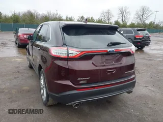 2018 Ford Edge Titanium with VIN 2FMPK4K83JBC46927, listed as a IAAI auction lot 41674710 with 77,979 mi miles. Bid and sale history available at carsss.com. Image 3.