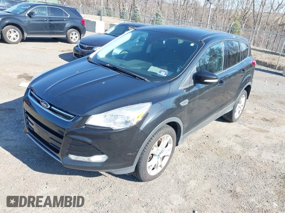 2013 Ford Escape SEL with VIN 1FMCU9HX5DUC58726, listed as a IAAI auction lot 41766493 with 219,093 mi miles. Bid and sale history available at carsss.com. Image 2.