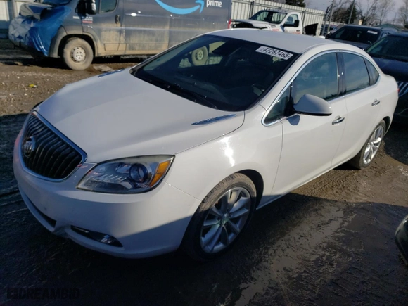 2015 Buick Verano Leather Group with VIN 1G4PS5SK7F4205221, listed as a Copart auction lot 47287465 with 81,911 mi miles and Clean Title. Bid and sale history available at carsss.com. Image 1.