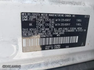2022 Toyota RAV4 XLE with VIN 2T3W1RFV8NW192785, listed as a IAAI auction lot 41694815 with 28,906 mi miles. Bid and sale history available at carsss.com. Image 9.