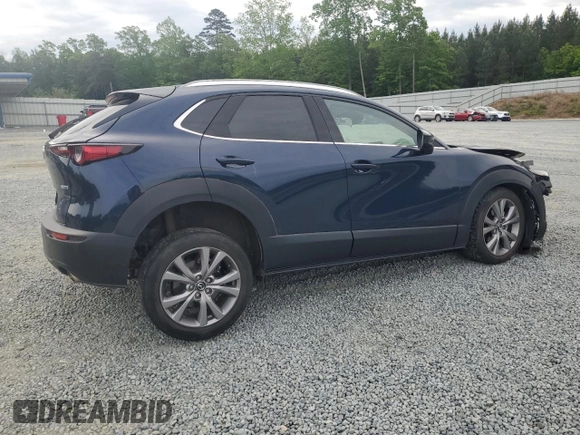 2022 Mazda CX-30 S Premium with VIN 3MVDMBDLXNM416419, listed as a Copart auction lot 54128265 with 54,838 mi miles and Salvage title. Bid and sale history available at DreamBid. Image 3.