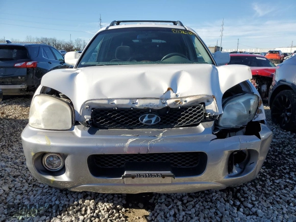 2002 Hyundai Santa Fe GLS with VIN KM8SC73D92U238329, listed as a Copart auction lot 85216264 with 107,371 mi miles and Salvage Title. Bid and sale history available at carsss.com. Image 5.