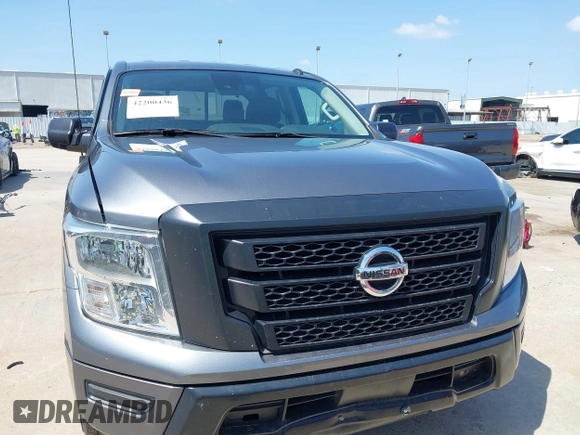 2020 Nissan Titan S with VIN 1N6AA1EE7LN504559, listed as a IAAI auction lot 42200436 with 65,925 mi miles and . Bid and sale history available at DreamBid. Image 12.
