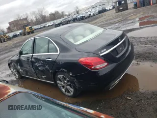 2017 Mercedes-Benz C C 300 with VIN 55SWF4JB9HU196631, listed as a Copart auction lot 52752505 with 84,367 mi miles and Salvage Title. Bid and sale history available at carsss.com. Image 2.