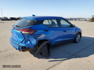 2022 Nissan Kicks S with VIN 3N1CP5BV2NL524021, listed as a Copart auction lot 42462335 with 51,249 mi miles and Salvage Title. Bid and sale history available at carsss.com. Image 3.
