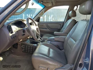 2001 Toyota Sequoia Limited with VIN 5TDBT48A61S022376, listed as a Copart auction lot 89302075 with 278,246 mi miles and Salvage Title. Bid and sale history available at carsss.com. Image 7.