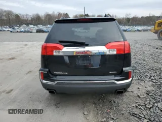 2016 GMC Terrain SLE with VIN 2GKFLTE36G6181813, listed as a Copart auction lot 53709685 with 136,282 mi miles and Salvage Title. Bid and sale history available at DreamBid. Image 6.
