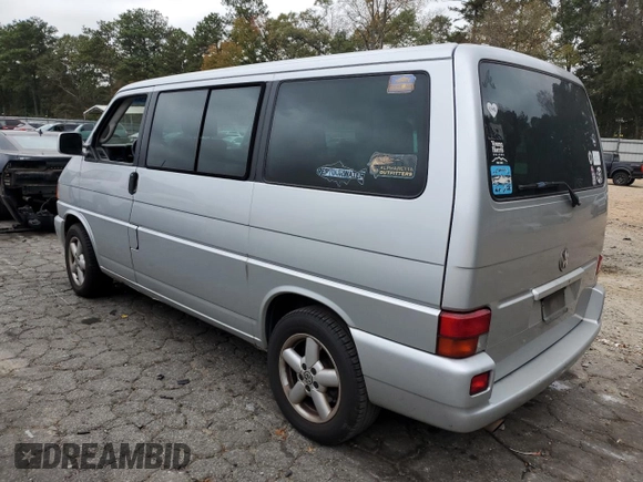 2002 Volkswagen EuroVan с VIN WV2KB47022H065941, выставлен на аукционе Copart как лот 79238234 с пробегом Не указан миль и Чистый • Clean title. История ставок и продаж доступна на DreamBid. Изображение 2.