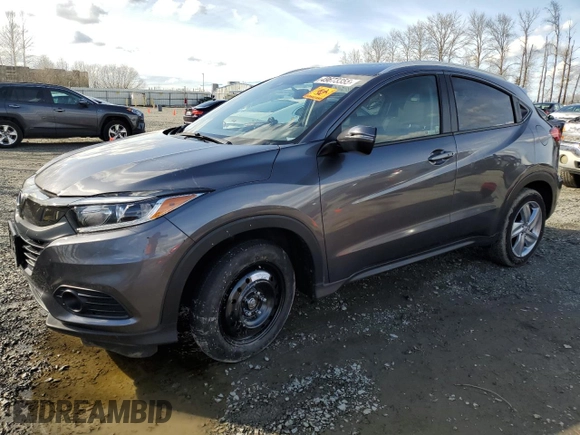 2020 Honda HR-V EX with VIN 3CZRU6H58LM707244, listed as a Copart auction lot 49673355 with 0 mi miles and Salvage Title. Bid and sale history available at carsss.com. Image 1.