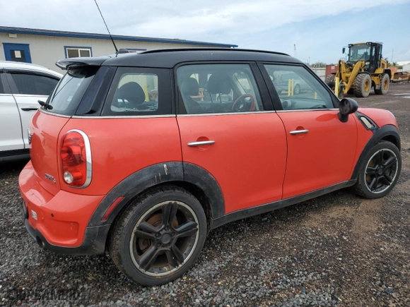 2011 MINI Cooper Countryman S with VIN WMWZC3C55BWL78416, listed as a Copart auction lot 49507025 with 83,551 mi miles and Salvage Title. Bid and sale history available at carsss.com. Image 3.