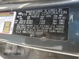 2020 Kia Soul LX with VIN KNDJ23AU0L7011111, listed as a Copart auction lot 50164895 with 121,358 mi miles and Salvage Title. Bid and sale history available at carsss.com. Image 13.