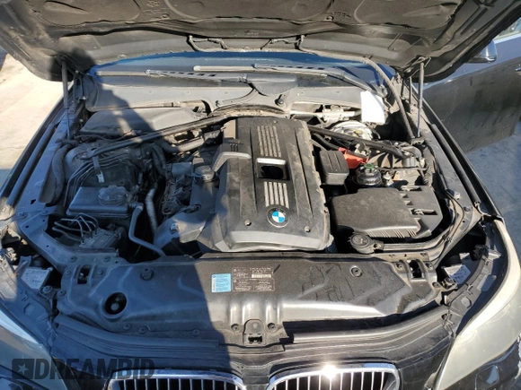 2010 BMW 5 Series 528i xDrive with VIN WBANV1C50AC445260, listed as a Copart auction lot 75600764 with Not Provided miles and Salvage Title. Bid and sale history available at DreamBid. Image 11.