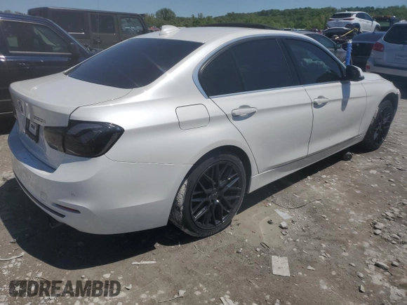 2017 BMW 3 Series 330i xDrive with VIN WBA8D9C35HA005814, listed as a Copart auction lot 56299215 with 100,855 mi miles and Salvage title. Bid and sale history available at DreamBid. Image 3.