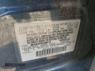 2014 Nissan Sentra SR z VIN 3N1AB7APXEL686113, wystawiony jako Copart lot #58088285 z przebiegiem 89 737 mil mil oraz Szkoda całkowita • Salvage title. Historia ofert i sprzedaży dostępna na DreamBid. Obrazek 12.