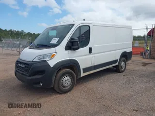 2025 Ram ProMaster Cargo Tradesman with VIN 3C6LRVVG2SE513404, listed as a IAAI auction lot 41948626 with 7,553 mi miles and . Bid and sale history available at carsss.com. Image 17.