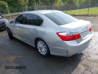 2013 Honda Accord Sdn EX-L with VIN 1HGCR2F85DA146312, listed as a IAAI auction lot 42077487 with 190,344 mi miles. Bid and sale history available at carsss.com. Image 3.