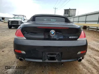 2007 BMW 6 Series 650i z VIN WBAEK13517CN72486, wystawiony jako Copart lot #47952395 z przebiegiem Nie podano mil oraz Szkoda całkowita • Salvage title. Historia ofert i sprzedaży dostępna na DreamBid. Obrazek 6.