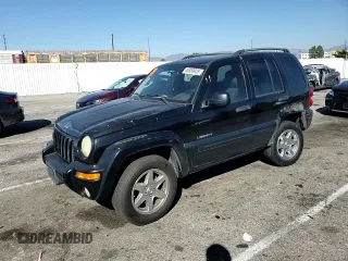 2004 Jeep Liberty Limited with VIN 1J4GK58K14W113447, listed as a Copart auction lot 46850935 with 214,554 mi miles and Salvage title. Bid and sale history available at DreamBid. Image 11.