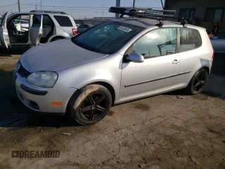2007 Volkswagen Rabbit with VIN WVWBS71KX7W115045, listed as a Copart auction lot 86103934 with 166,588 mi miles and Salvage Title. Bid and sale history available at carsss.com. Image 1.