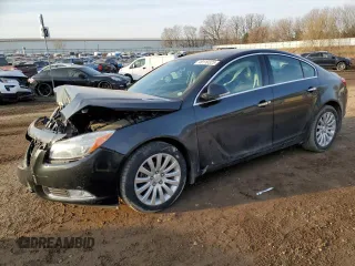 2012 Buick Regal Premium 1 with VIN 2G4GS5EK0C9128941, listed as a Copart auction lot 49110325 with 145,693 mi miles and Salvage Title. Bid and sale history available at carsss.com. Image 1.