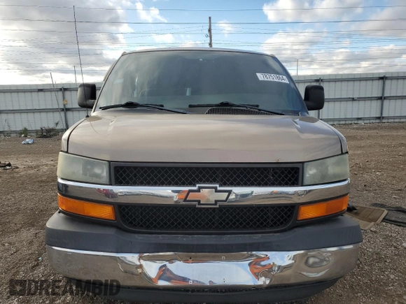 2004 Chevrolet Express Passenger z VIN 1GBFG15X641214559, wystawiony jako Copart lot #78751864 z przebiegiem 162 991 mil mil oraz Szkoda całkowita • Salvage title. Historia ofert i sprzedaży dostępna na DreamBid. Obrazek 5.