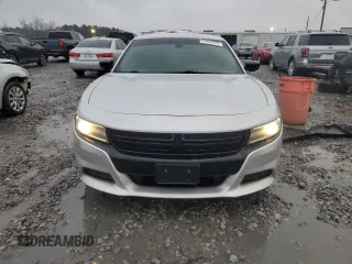2018 Dodge Charger Police with VIN 2C3CDXKT0JH330370, listed as a Copart auction lot 87952225 with 141,104 mi miles and Salvage Title. Bid and sale history available at carsss.com. Image 5.