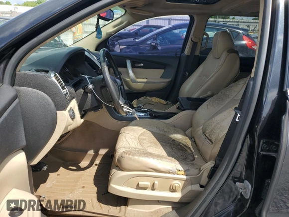 2010 GMC Acadia SLT1 with VIN 1GKLVMED2AJ239759, listed as a Copart auction lot 56412195 with 235,228 mi miles and Salvage title. Bid and sale history available at DreamBid. Image 7.