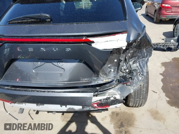 2024 Lexus NX with VIN 2T2GDCAZ1RC008317, listed as a IAAI auction lot 41712862 with 27,041 mi miles. Bid and sale history available at carsss.com. Image 6.