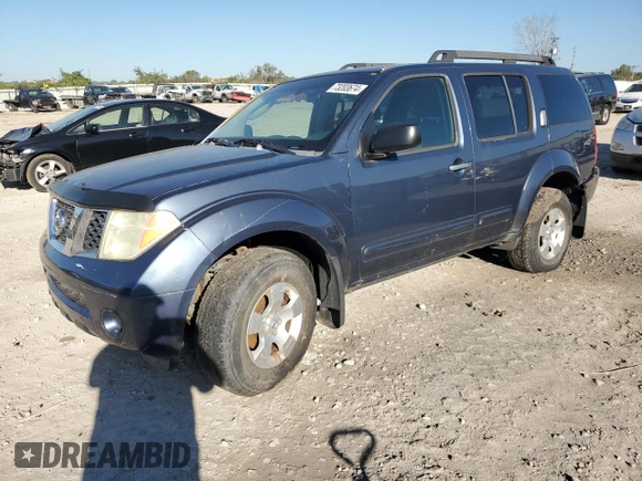 2006 Nissan Pathfinder SE with VIN 5N1AR18W26C669317, listed as a Copart auction lot 73203674 with 0 mi miles and Clean Title. Bid and sale history available at carsss.com. Image 1.