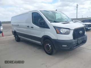 2021 Ford Transit Cargo with VIN 1FTBR1Y84MKA41093, listed as a IAAI auction lot 41799933 with 59,088 mi miles. Bid and sale history available at carsss.com. Image 1.