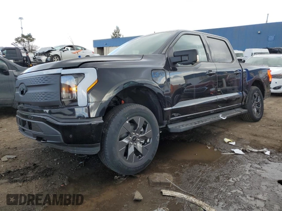 2024 Ford F-150 Lightning Flash z VIN 1FT6W3L73RWG21830, wystawiony jako Copart lot #43161725 z przebiegiem 23 mil mil oraz Czysty tytuł • Clean title. Historia ofert i sprzedaży dostępna na DreamBid. Obrazek 1.
