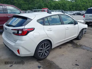 2024 Subaru Impreza Special Sports with VIN JF1GUAFC4R8310280, listed as a IAAI auction lot 42237402 with 3,770 mi miles and . Bid and sale history available at DreamBid. Image 4.