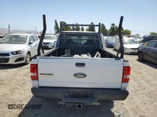 2008 Ford Ranger XL with VIN 1FTYR10D38PA19758, listed as a Copart auction lot 58354775 with 132,995 mi miles and Salvage title. Bid and sale history available at DreamBid. Image 6.