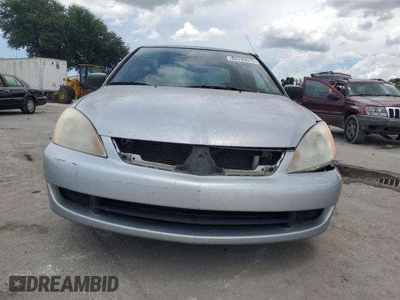 2006 Mitsubishi Lancer with VIN JA3AJ16E56U005818, listed as a Copart auction lot 60749615 with 155,194 mi miles and Salvage title. Bid and sale history available at DreamBid. Image 5.