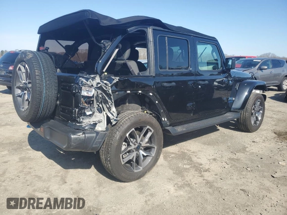 2024 Jeep Wrangler Willys с VIN 1C4RJXN62RW133671, выставлен на аукционе Copart как лот 52502545 с пробегом Не указан миль и Списание • Salvage title. История ставок и продаж доступна на DreamBid. Изображение 3.
