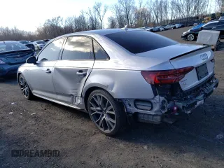 2019 Audi A4 Premium Plus with VIN WAUENAF42KA044955, listed as a Copart auction lot 46553044 with 77,833 mi miles and Salvage Title. Bid and sale history available at carsss.com. Image 2.