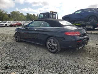 2023 Mercedes-Benz C 300 with VIN W1KWK8EB9PG131917, listed as a Copart auction lot 71820184 with 9,781 mi miles and Salvage Title. Bid and sale history available at DreamBid. Image 2.