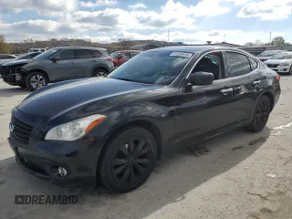 2013 Infiniti M37 with VIN JN1BY1AR6DM602892, listed as a Copart auction lot 81254914 with 146,465 mi miles and Salvage Title. Bid and sale history available at carsss.com. Image 1.