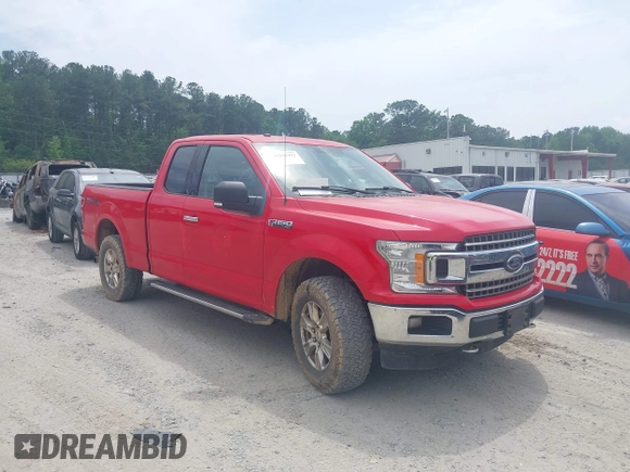2018 Ford F-150 XL with VIN 1FTFX1E59JFB49943, listed as a IAAI auction lot 42291932 with 164,178 mi miles and . Bid and sale history available at DreamBid. Image 1.