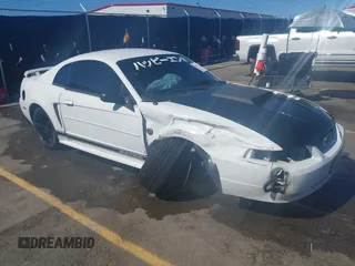 2004 Ford Mustang Standard z VIN 1FAFP40654F229283, wystawiony jako IAAI lot #42309648 z przebiegiem 164 610 mil mil oraz . Historia ofert i sprzedaży dostępna na DreamBid. Obrazek 1.